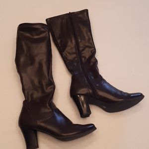 Worthington Brown Zip Up Boots